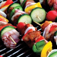 grilled kabob potluck